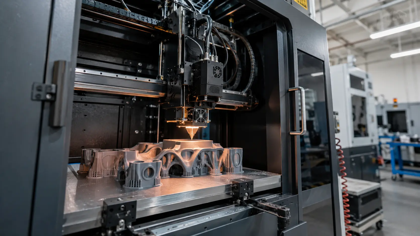 Real scene of 3D printing workshop 4