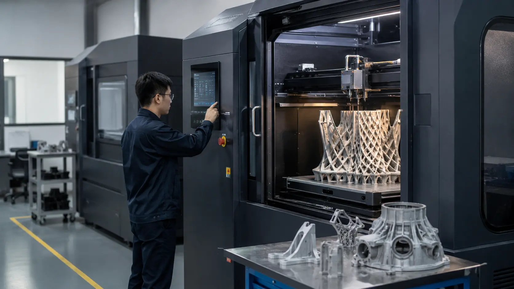 Real scene of 3D printing workshop 5