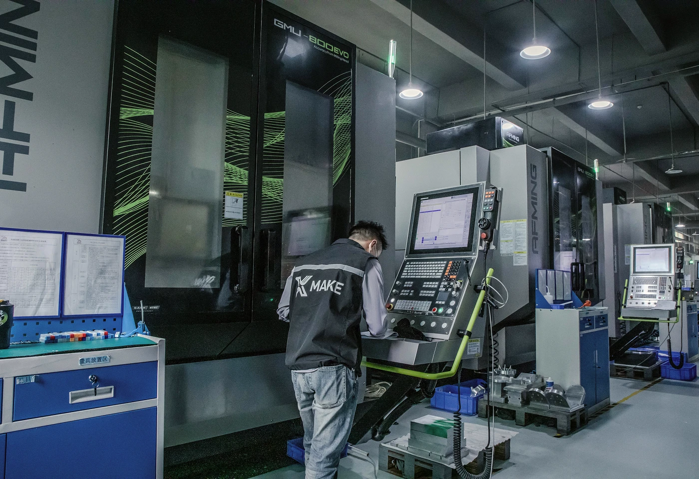 CNC加工车间实景