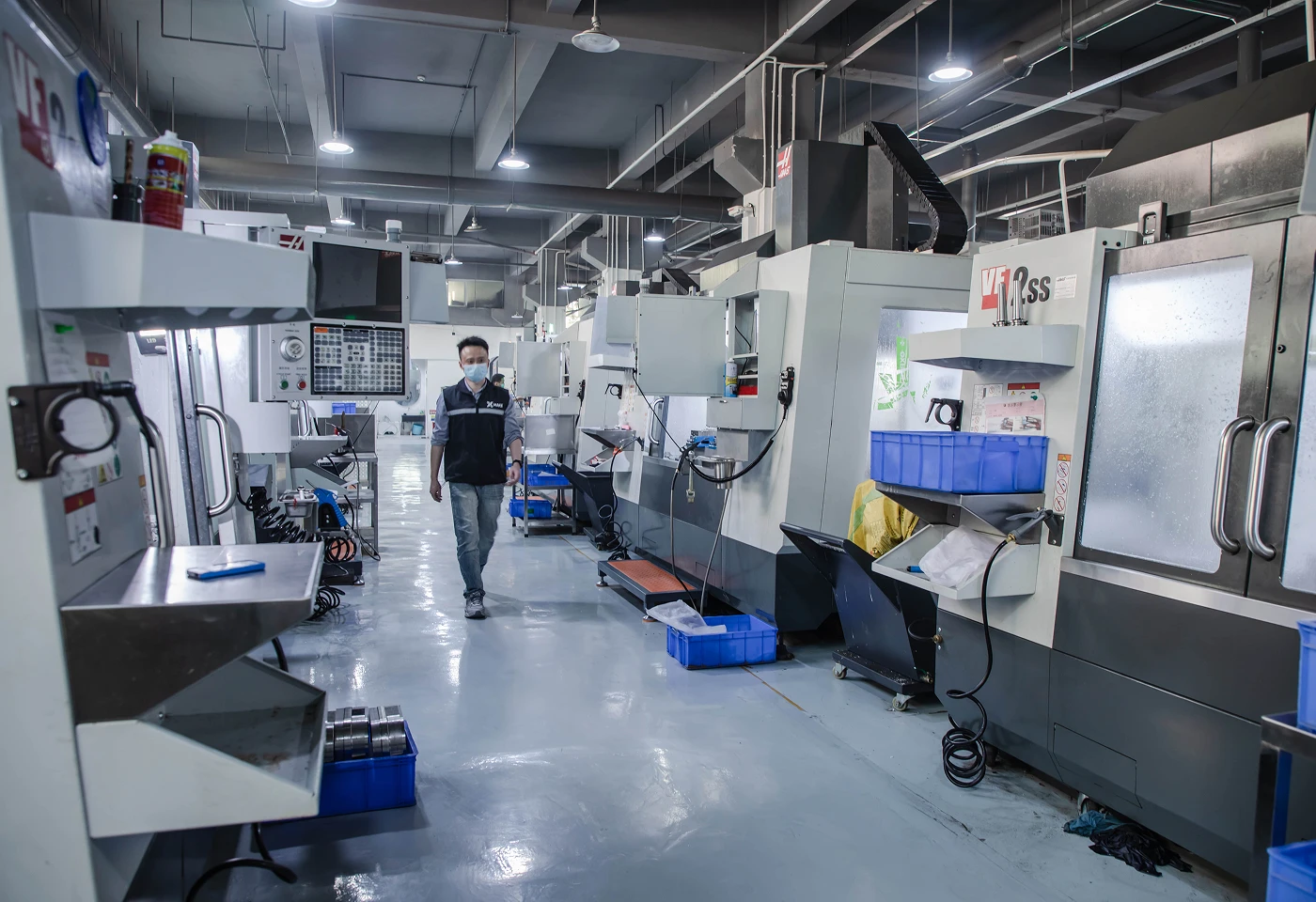 CNC加工车间实景 5