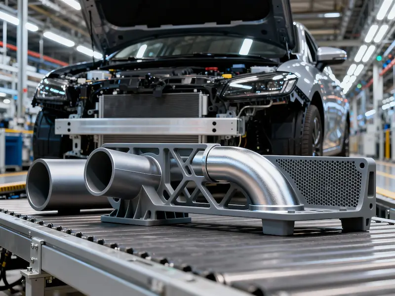 汽车制造：功能件与外观件定制加工