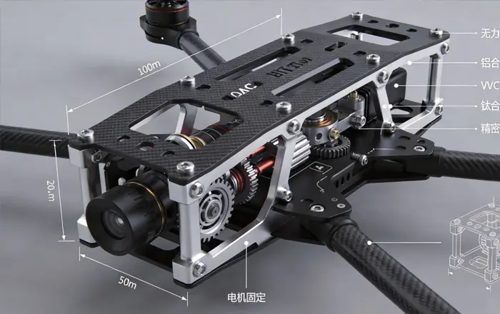 航电与无人机系统零件制造：机载设备壳体、天线支架与载荷舱组件