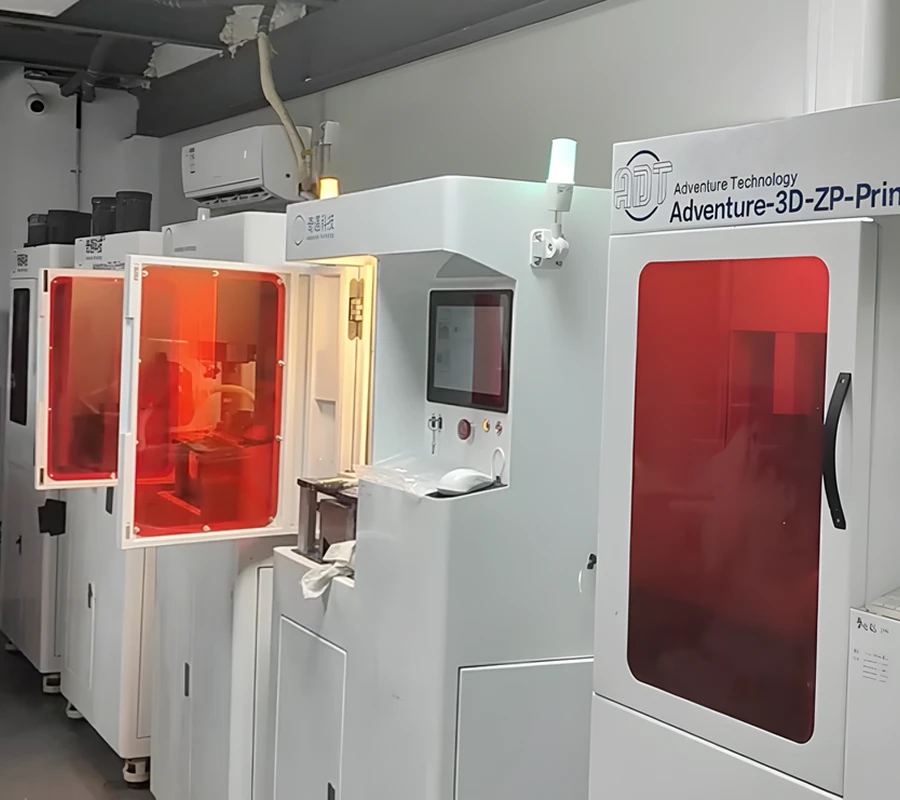 云工厂 DLP 光固化 3D 打印车间