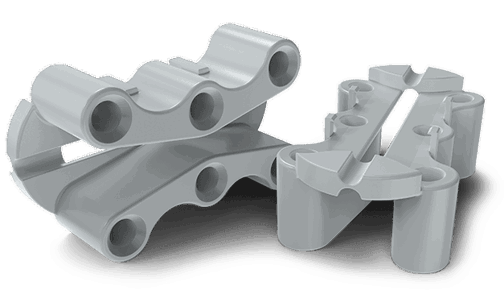 真空复模母模制作，支持3D打印或CNC加工用于开硅胶模具