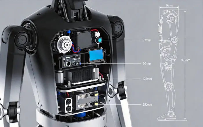 机器人结构与机架零部件：连杆、底盘、安装板与复材结构件