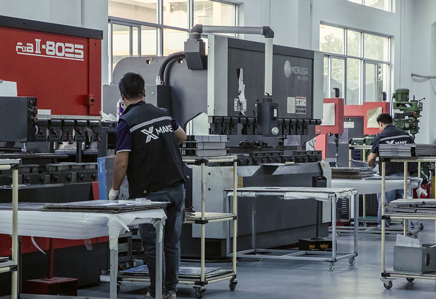 钣金加工车间实景