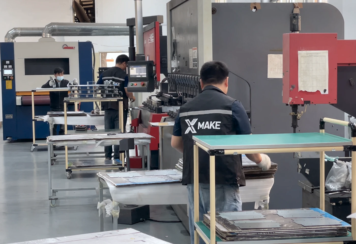 钣金加工车间实景 2