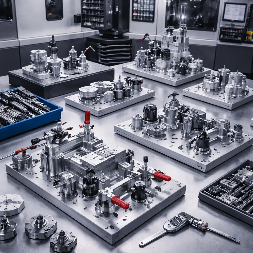 工装夹具制造服务：用于定位、支持、检测与装配的专用工装夹具，提升加工精度、装配一致性与生产效率，支持从评审到交付的一站式制造