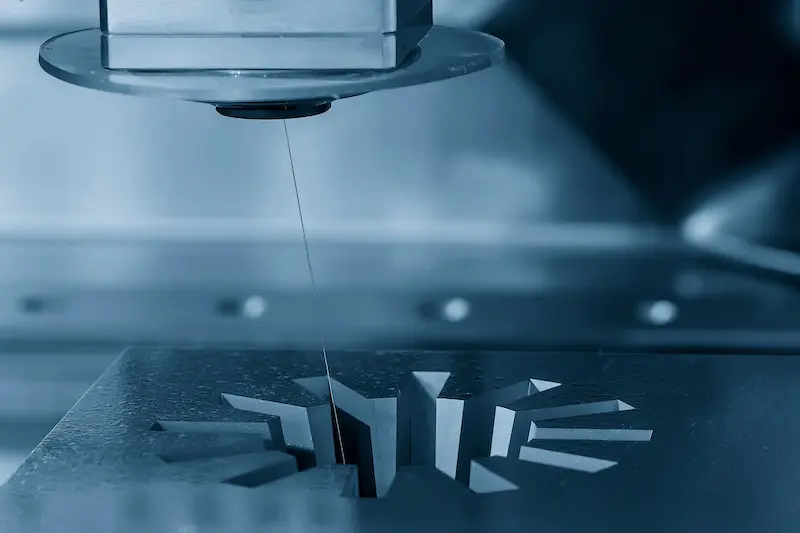 线切割电火花加工复杂轮廓金属零件，适用于高硬度材料